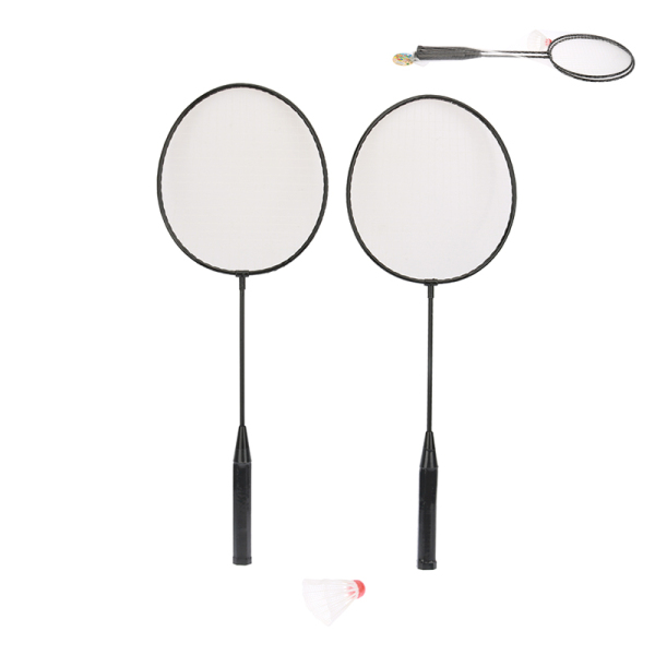 Бадминтон железный 50818, 2 ракетки, с воланчиком