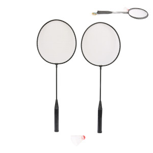 Бадминтон железный 50818, 2 ракетки, с воланчиком