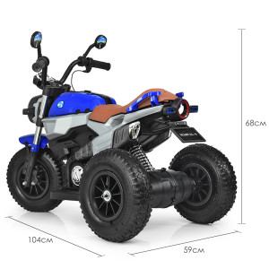 Детский электромобиль Bambi M 3687AL, мотоцикл
