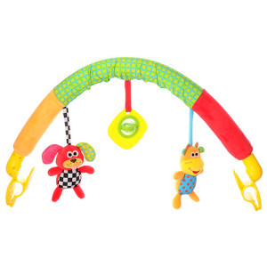 Игрушка на коляску NJ-016-FP-020, дуга на прищепках