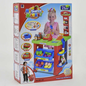 Игровой набор Bambi Магазин 661-80, с прилавком