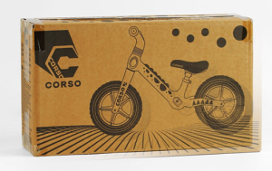 Беговел с нейлоновой рамой Corso CS, EVA колесами