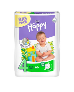 Подгузники Bella Happy Maxi №4 (8-18 кг) 66шт.
