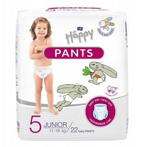 Трусики Bella Happy Pants Junior №5 (11-18 кг), 22шт.