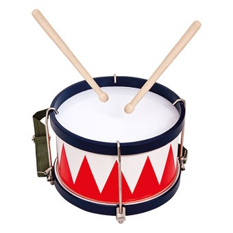 Барабан детский Bino, деревянный