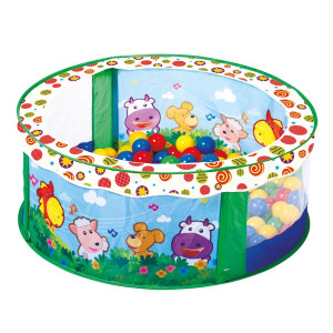 Игровой бассейн с шариками Bino, 80 шт.