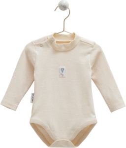 Бодик детский Caramell Basic с горлышком, для мальчика, хлопковый, 3-18 м