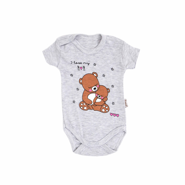 Бодик - футболка Findik I love my mum, унисекс, интерлок, 1-18 м