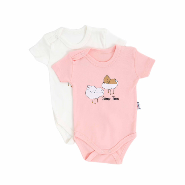 Бодик летний Findik Sleep Time, унисекс, интерлок, 1-18 м
