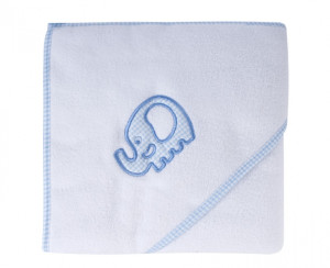 Полотенце - уголок после купания Canpol babies, махровое, для новорожденных, 80х95 см