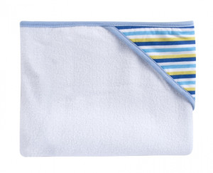 Полотенце - уголок после купания Canpol babies, махровое, для новорожденных, 80х95 см
