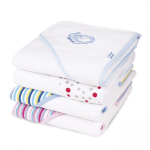 Полотенце - уголок после купания Canpol babies, махровое, для новорожденных, 80х95 см