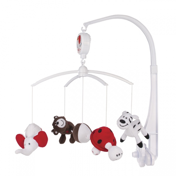 Игрушка на кроватку Canpol babies Веселые друзья, музыкальная