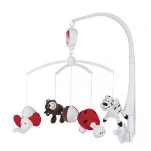 Игрушка на кроватку Canpol babies Веселые друзья, музыкальная