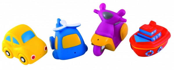 Набор для купания Canpol babies Авто, пищалки, 4 шт.