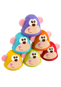 Игрушка Chicco Monkey strike, набор для боулинга
