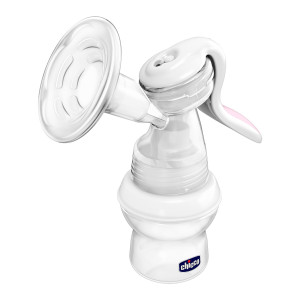 Молокоотсос Chicco, механический, + прокладки для груди 60шт.