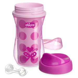 Поильник Chicco Active Cup, непроливайка, 266 мл, 1 шт.