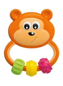 Погремушка - грызунок Chicco Мишка, прорезыватель для зубов