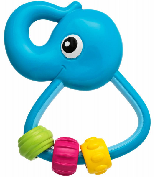 Погремушка - грызунок Chicco Слоник, прорезыватель для зубов