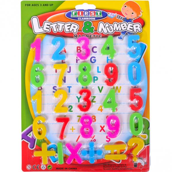 Магнитные Цифры и знаки 8202, 26 штук
