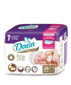 Подгузники Dada Extra Care Little One №1 (2-5 кг) 26шт.