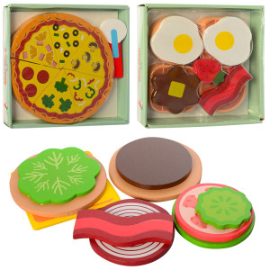 Деревянная игрушка Продукты MD 1279, на липучках