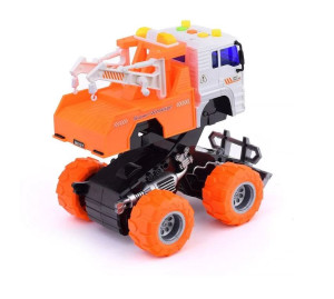 Машинка инерционная Wenyi Грузовик/Мусоровоз, со звуком и светом, 1:20