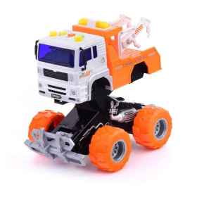 Машинка инерционная Wenyi Грузовик/Мусоровоз, со звуком и светом, 1:20