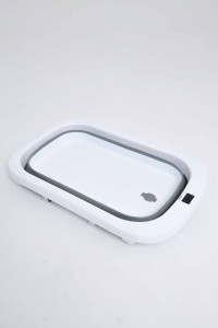 Ванночка для новорожденного Mom-be, складная, со сливом и термометром