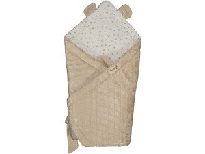 Конверт детский Tomuycuk bebe Ушки, вельвет, 83х83 см