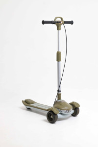 Самокат трехколесный M-Trike MAXI Машинка, складной, свет и музыка