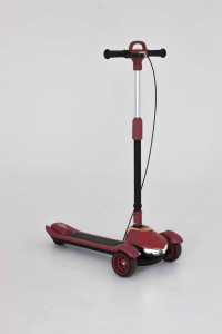 Самокат трехколесный M-Trike MAXI Машинка, складной, свет и музыка