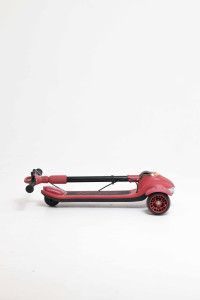 Самокат трехколесный M-Trike MAXI Машинка, складной, свет и музыка