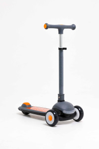 Самокат трехколесный M-Trike MAXI 168-1, складной, световые эффекты