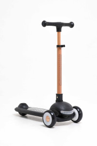 Самокат трехколесный M-Trike MAXI 168-1, складной, световые эффекты
