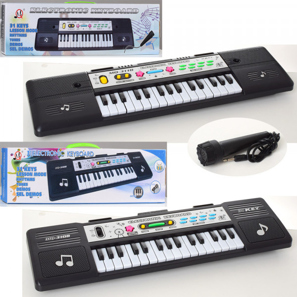 Игрушка детская MQ3108-3118 Синтезатор, 31 клавиша