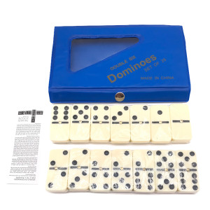 Домино детское 000115, пластик, в чехле