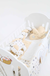 Комплект постельный Show baby gagga Косичка, хлопок, 6 элементов