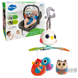 Игрушка на коляску Hola Карусель с птичками, с музыкой