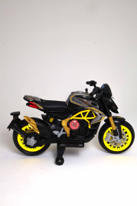 Электромобиль двухколесный M-Trike Мотоцикл, светящиеся колеса
