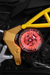Электромобиль двухколесный M-Trike Мотоцикл, светящиеся колеса