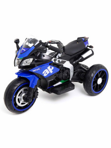 Электромобиль детский M-Trike Мотоцикл, светящиеся ПВХ колеса, bluetooth