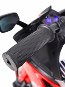 Электромобиль детский M-Trike Мотоцикл, светящиеся ПВХ колеса, bluetooth