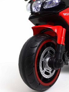 Электромобиль детский M-Trike Мотоцикл, светящиеся ПВХ колеса, bluetooth