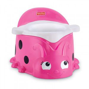 Горшок детский Fisher Price Божья коровка, пластиковый