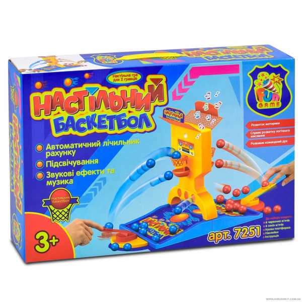 Настольная игра Fun Game Баскетбол 7251