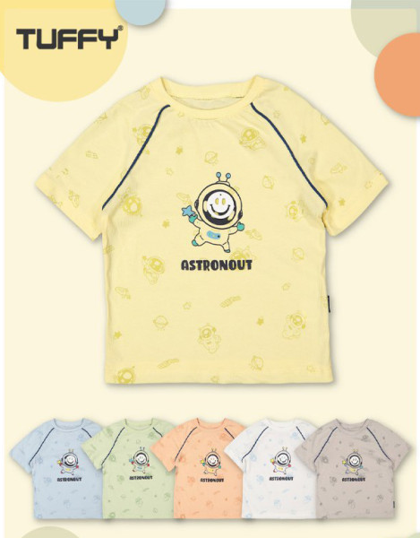Футболка Tuffy 8077 Astronout, хлопок, для мальчика, 2-6 лет