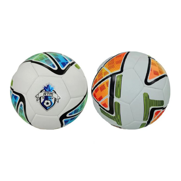 Мяч футбольный RTM Soccer 037795,  ламинированный, размер 5, 400-420 гр