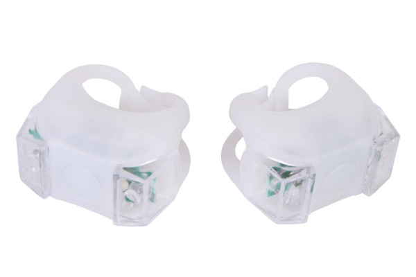 Фонарики габаритные для велосипеда BC-RL8002 LED, силиконовые, 2шт.